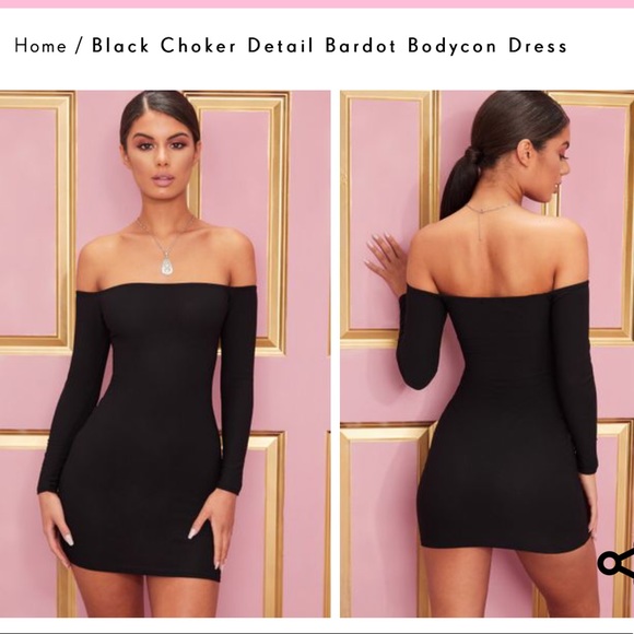 black choker detail bardot bodycon dress WEDTREND Women Sparkly Burgundy Evening Dress One Shoulder Ruched High-Low Formal  Dress